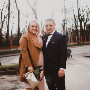 Kameralny ślub Irminy i Marcina